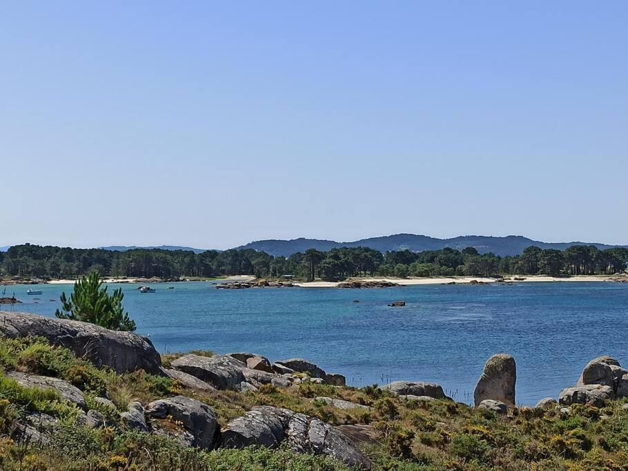 Apto Solpor, Terraza Y Parking Cambados Buitenkant foto